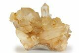 Tangerine Quartz Crystal Cluster - Madagascar #231341-1